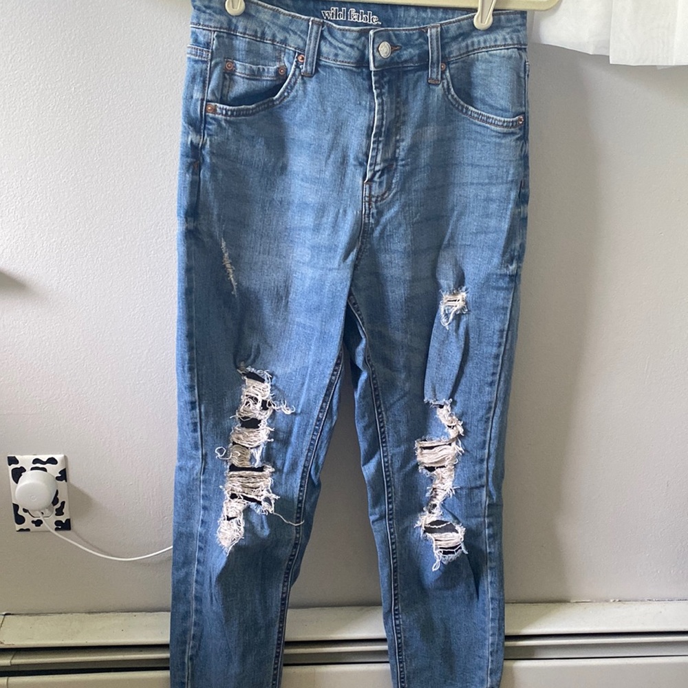 wild fable ripped jeans